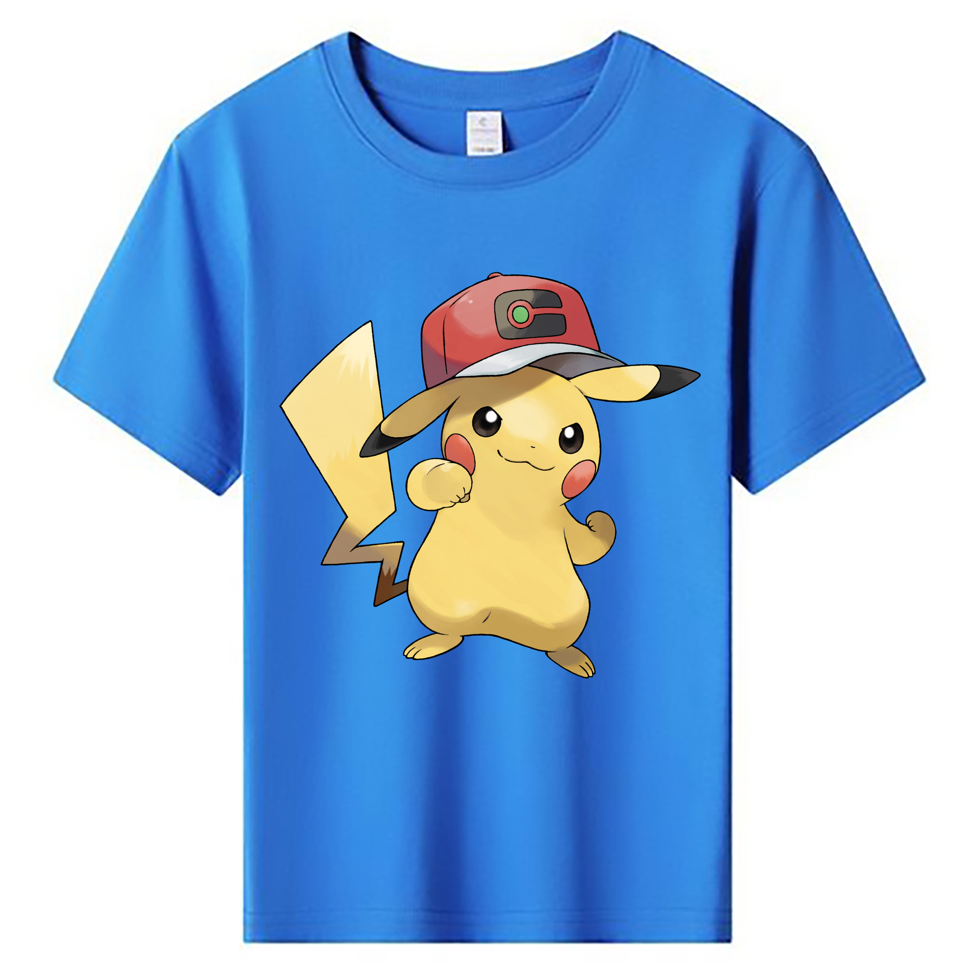 （画像用） ポケットモンスター Pokémon 綿100％キッズTシャツ（フロントプリント）